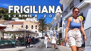 Frigiliana Spain Beautiful Town Summer 2024 August Update Costa del Sol  Axarquía  Málaga 4K [upl. by Doro895]