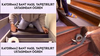 Kaydırmaz Bant Nasıl Yapıştırılır  Ustasından Öğren [upl. by Rogozen508]