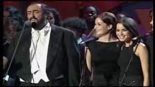 Pavarotti amp The Corrs  Surdato Nnammurato widescreen [upl. by Eseenaj]