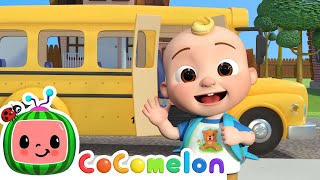 Wheels on the Bus Classic Nursery Rhymes  CoComelon Animal Time  Animals for Kids [upl. by Aynatahs82]