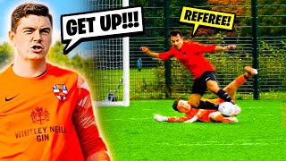 PENALTY DRAMA vs League Rivals Micd Up Goalkeeper [upl. by Tish]