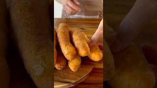 The Perfect Fried Dough Recipe food shorts [upl. by Frere]