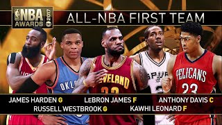 2017 NBA Awards AllNBA Teams [upl. by Cowley172]