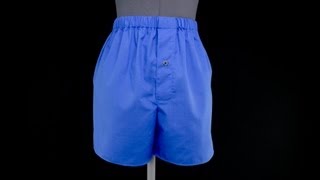 How To Sew Mens Boxers [upl. by Eiliak573]