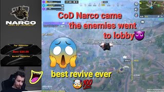 CoD Narco got the best revive ever then this happened 🤯 CoD Narco squad wipe  CoD Narco  codm [upl. by Fafa]