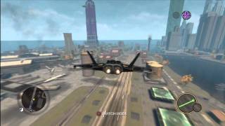 Saints Row The Third  Attrazione vs F69VTOL Race [upl. by Aikmat921]