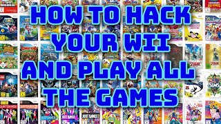 Wii Softmodding  Hack your Wii and play games from USB with Homebrew [upl. by Anillek]