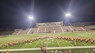 2024 Massillon Tiger Swing Band halftime show military night [upl. by Tiga]