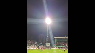 EXTREM WEITER EINWURF ENDET FAST IM TOR 😱😱😱 Sv Meppen vs Kickers Emden [upl. by Denison]