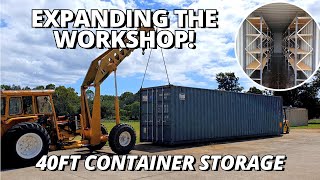 Expanding The Workshop  Part 1  Container Storage [upl. by Airotnahs]