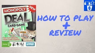 Monopoly Deal Review  How to Play [upl. by Battat676]