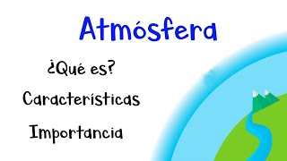 🌎¿Qué es la Atmósfera ☁️ Fácil y Rápido [upl. by Aihn]