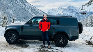 2024 Defender 130 1400mile review Whats it like on a family road trip to the French Alps [upl. by Rupert904]