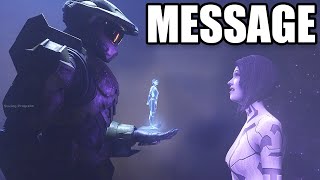 HALO Infinite  Cortanas Last Message To Master Chief  Cortanas Goodbye [upl. by Aniaj843]