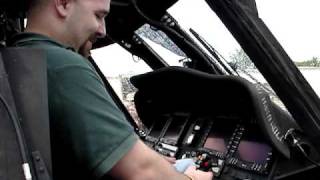 UH60 Blackhawk cockpit [upl. by Marzi]