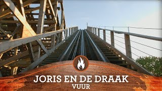 Efteling Onride  Joris en de Draak  Vuur [upl. by Eisus945]