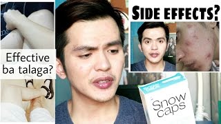 Snow Caps Glutathione Review  Side effects Di na daw effective [upl. by Joleen]