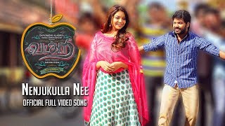 Vadacurry  Nenjukulle Nee Video Song  Jai Swathi Reddy RJ Balaji  Vivek  Mervin [upl. by Alwin]