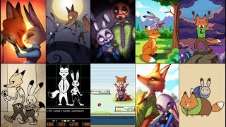 10 STYLE ART CHALLENGE  Zootopia themed [upl. by Radcliffe]