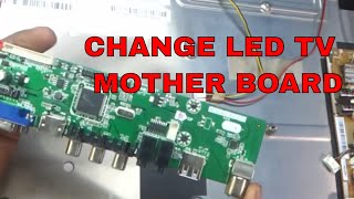 How To Install Universal Mother Board to Any LED or LCD TV Easily [upl. by Ardnoel]