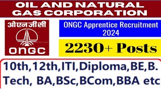 ONGC Recruitment 2024ONGC Bharti 2024ONGC Recruitment 2024 [upl. by Leaper]