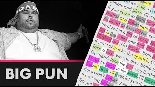 Big Pun  The Dream Shatterer  Lyrics Rhymes Highlighted 196 [upl. by Iago443]