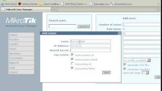 Hotspot Solution with PPPoE Server and Radius in 10 Minsavi [upl. by Ahsenaj]