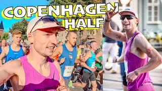 Copenhagen Half Marathon 2024 What A Race [upl. by Wallache]