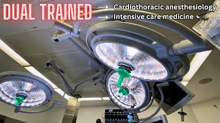 The inspiring skillset of a combined cardiac anesthesiologist  ICU physician [upl. by Gen529]