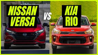 Nissan VERSA vs Kia RIO  Análisis versión por versión  Rodrigo de Motoren [upl. by Pillihp88]