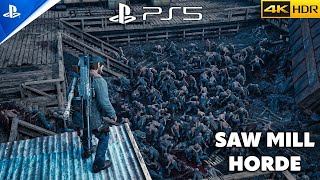 Days gone sawmill horde most easiest way to wipe out viral gaming daysgone zombiesurvival [upl. by Hollie877]