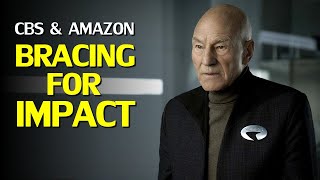 Star Trek Picard release imminent  CBS and Amazon bracing for impact [upl. by Annayad766]