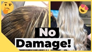 HOW TO FIX FOIL BLEED SPOTS amp STRIPEY HIGHLIGHTS NO BLEACH COLOR CORRECTION EASY [upl. by Pryce566]