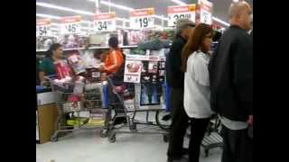 Walmart On Black Friday 2011 [upl. by Anetsirhc]