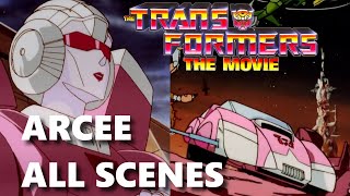 Arcee Transformers Movie 1986 all scenes [upl. by Notsua]