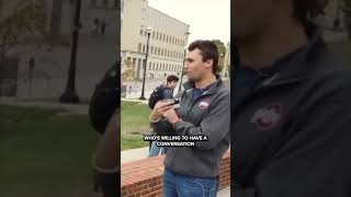 Charlie Kirk CLAPS BACK At Snobby Liberal College Student [upl. by Bert]