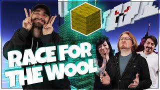 RACE FOR THE WOOL  Minecraft w The Yogscast  270221 [upl. by Arand802]