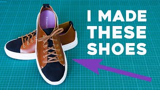 Easy Shoe Making How to Make Leather Shoes With SneakerKit [upl. by Lombardy]