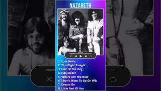 Nazareth MIX Best Songs shorts  1960s Music So Far  Top Rock Pop Hard Rock Album Rock Music [upl. by Wira]