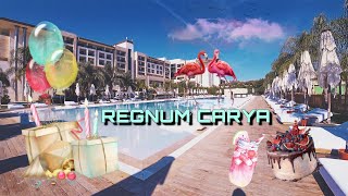 Regnum Carya hotel Antalya Belek обзор отеля [upl. by Einatirb]