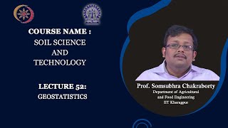 Lecture 52 Geostatistics [upl. by Rochette]