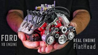 I Build a REAL Miniature V8 Engine  Assembly and Run [upl. by Alaric]