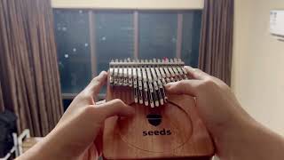 運命のルーレット廻して  seeds kalimba 41 key kalimbakalimbasongsmarimbas [upl. by Ytsur234]