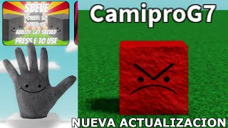 Nuevo SBEVE Glove Nueva Actualizacion de SB  Slap Battles Roblox [upl. by Aklim]