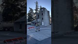 Single man 35 foot ladder throw [upl. by Milli517]