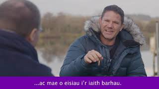 Gwers Gymraeg Iaith Ar Daith Steve Backshall [upl. by Renner52]