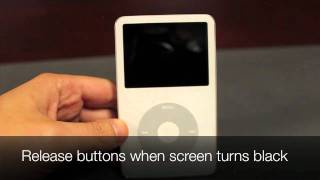 How to Restart an iPod Classic [upl. by Earahs766]