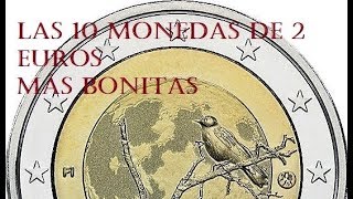 Las 10 monedas más bonitas de 2 euros conmemorativos [upl. by Su]