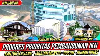 IKN HARI INI‼️Progres Pembangunan IKN  Kantor Presiden Istana Presiden amp Rumah Jabatan Mentri [upl. by Ricca]