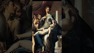 Parmigianino Madonna dal collo lungo 1532 artesplorando arte shortdarte [upl. by Laurianne]